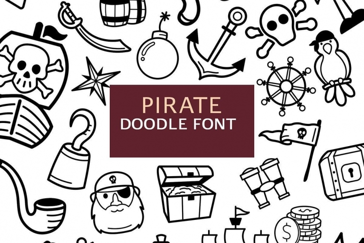 Pirate Doodle Font Download