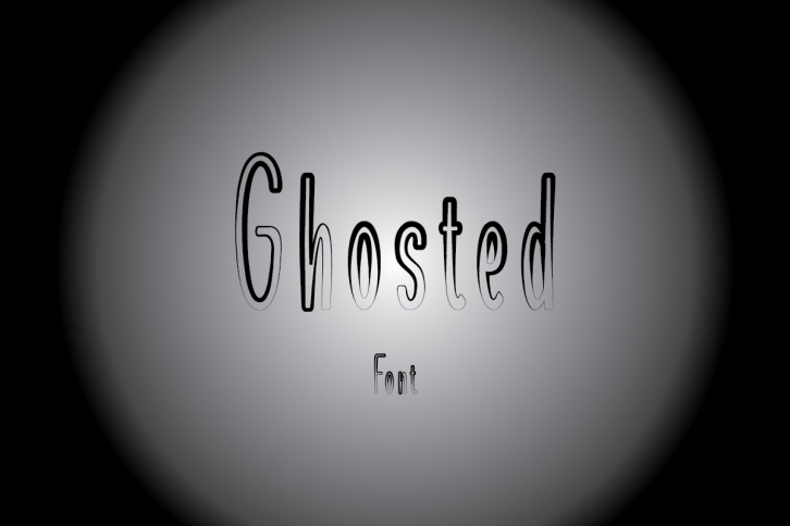 Ghosted Font Download