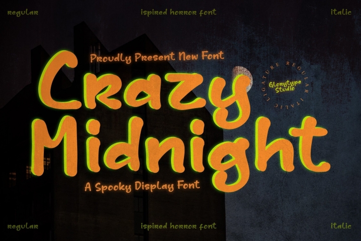 Crazy Midnight Font Download