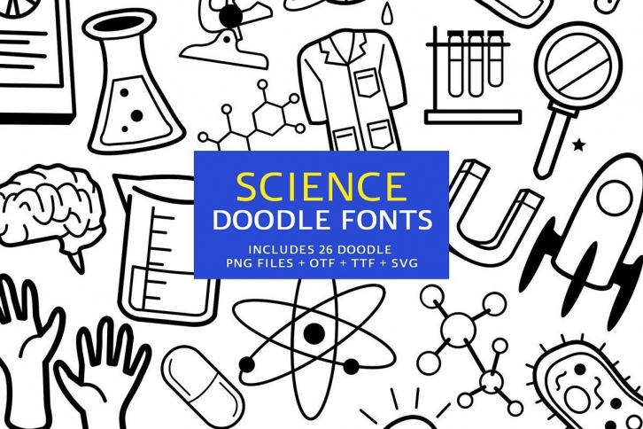 Science Doodle Font Download