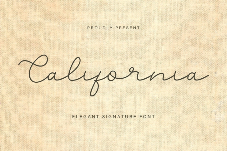 California Font Download