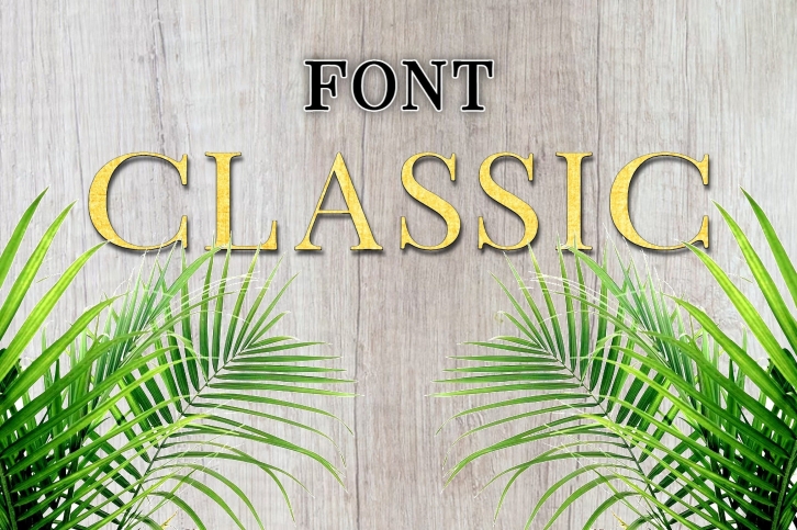 Classic Font Download