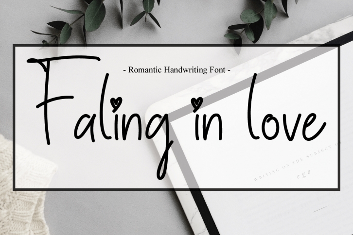 Faling in Love Font Download