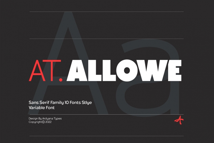 At.Allowe Font Download