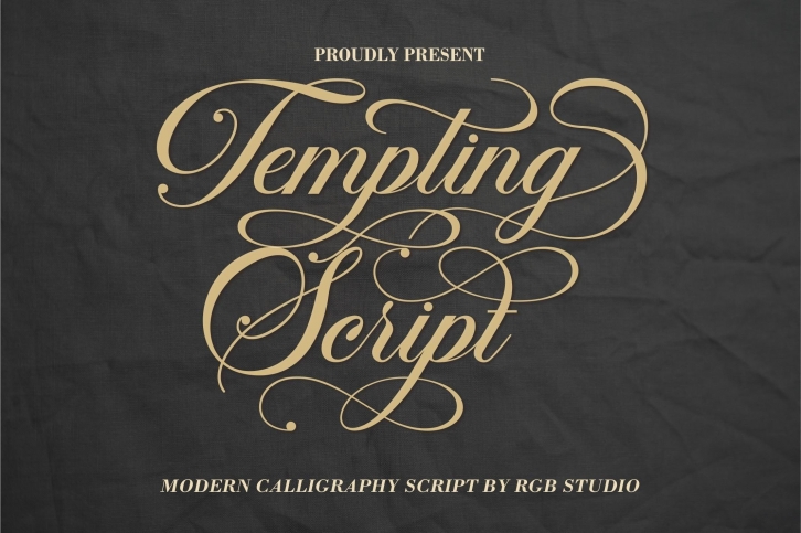 Tempting Font Download