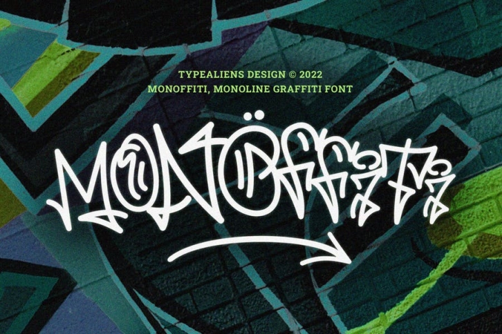 Monoffiti Font Download