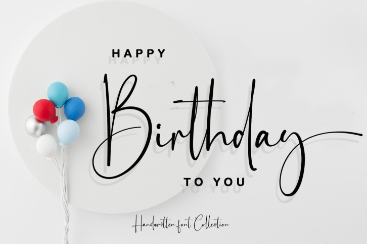 Birthday Font Download