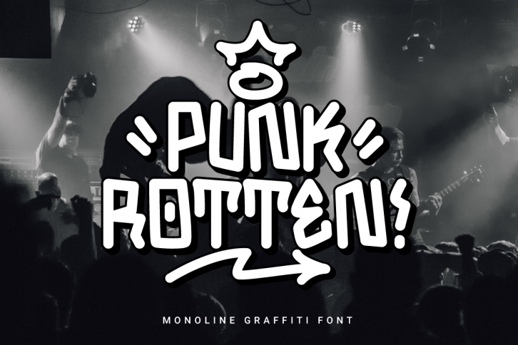 Punk Rotte Font Download