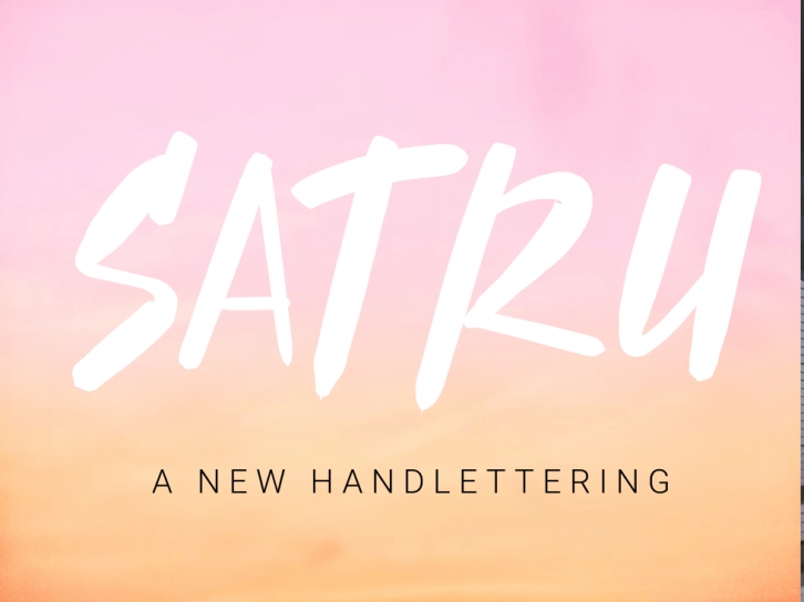 Satru Font Download