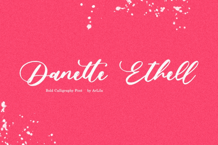 Danette Ethell Font Download