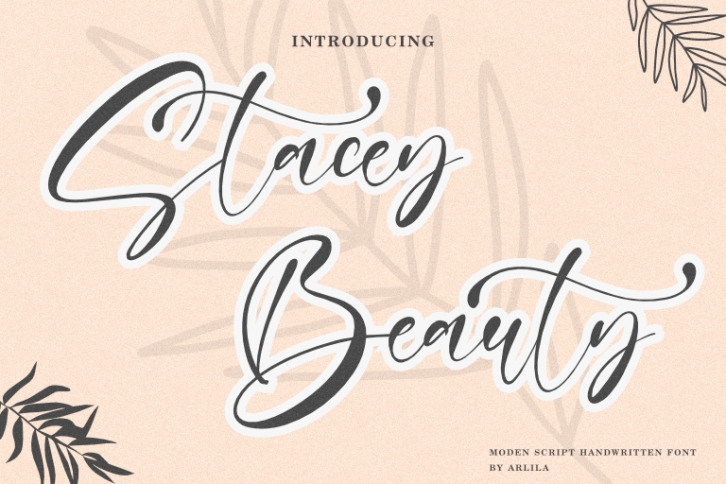 Stacey Beauty Font Download