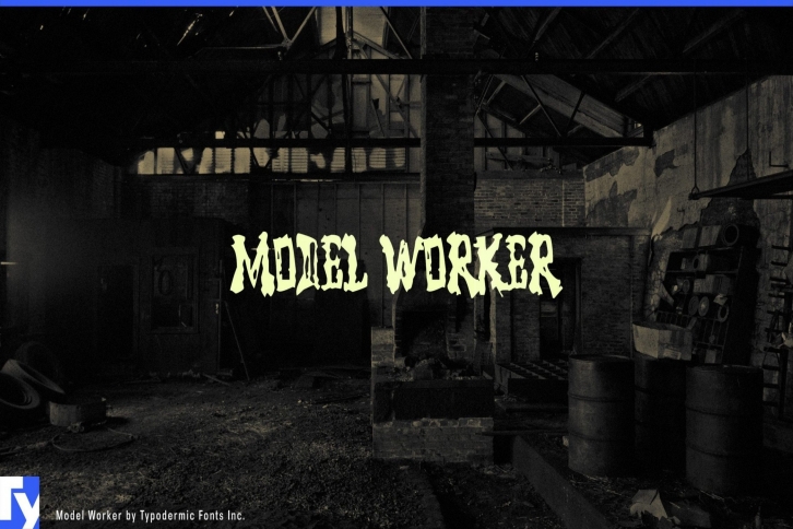 Model Worker Font Download
