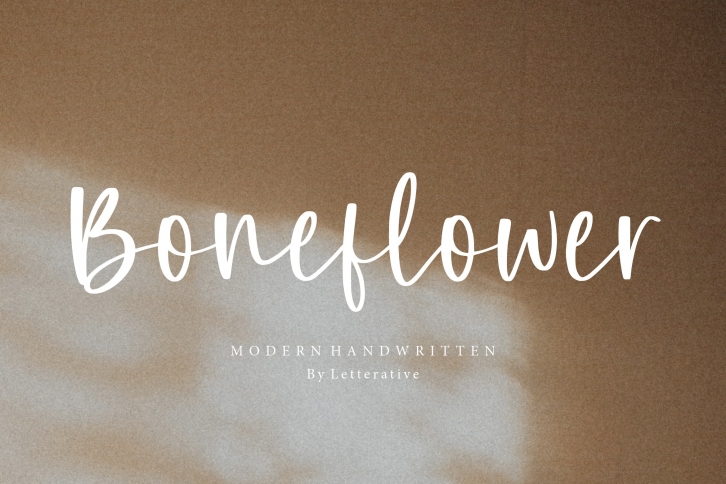 Boneflower Font Download