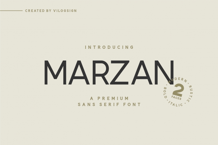 Marzan Font Download