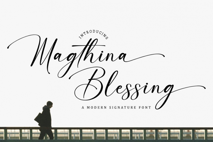 Magthina Blessing Font Download