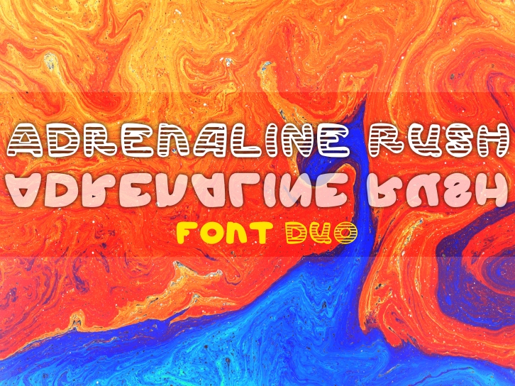 Adrenaline Rush Font Download
