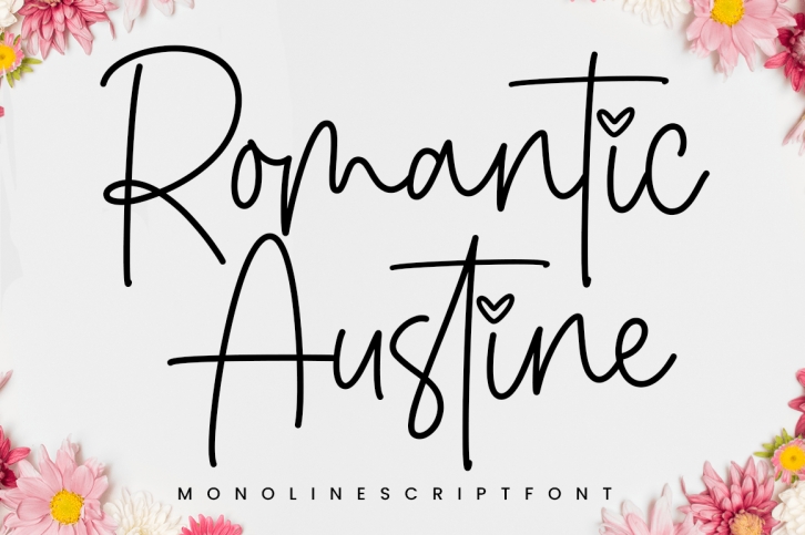 Romantic Austine Font Download