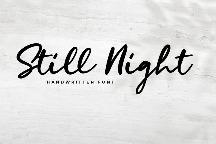Still Night Font Download