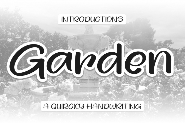 Garden Font Download