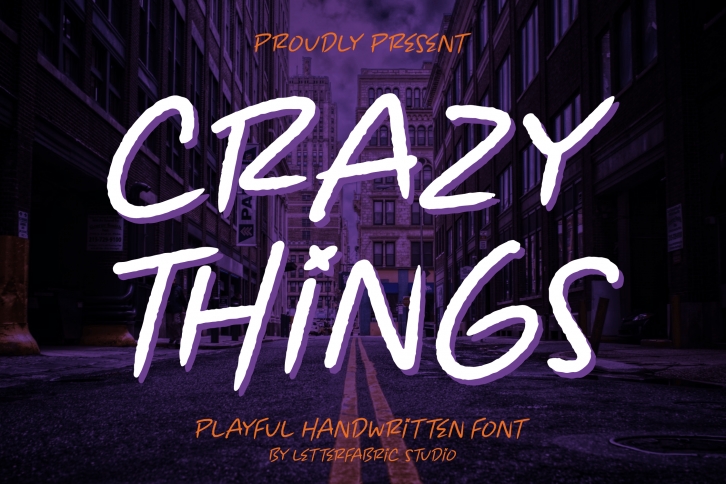 Crazy Things Font Download