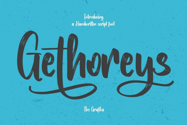 Gethoreys Font Download