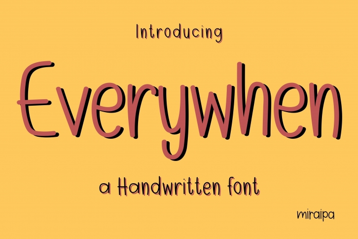 Everywhen Font Download