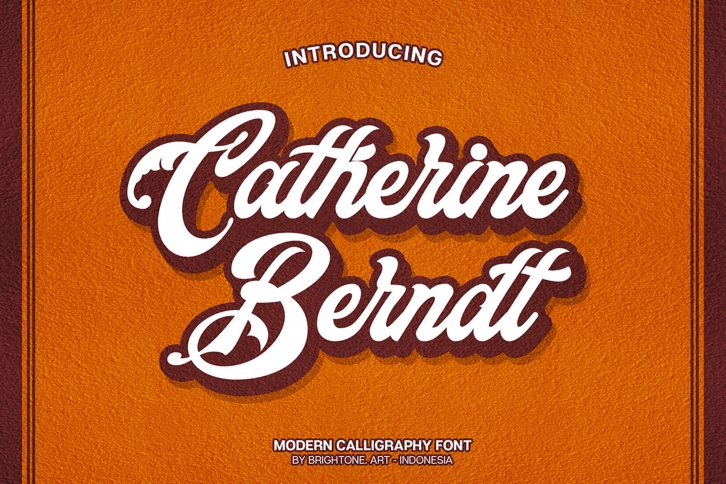 Catherine Bernatt Font Download