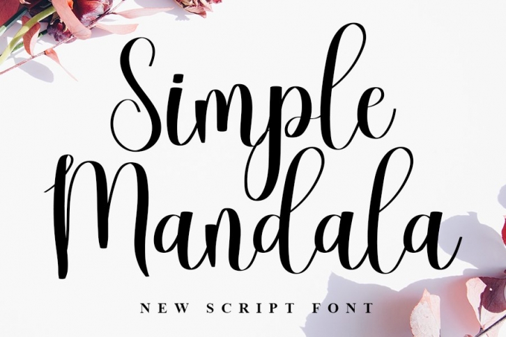 Simple Mandala Font Download