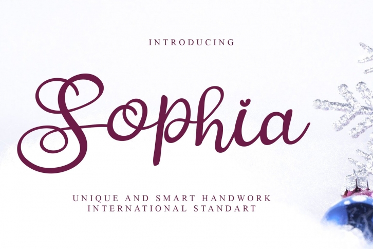 Sophia Script Font Download
