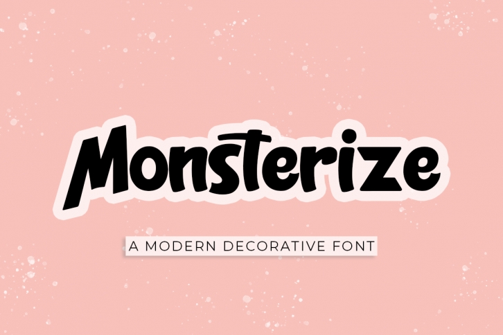 Monsterize Font Download