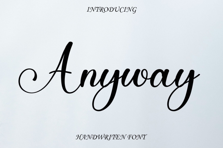 Anyway Font Download