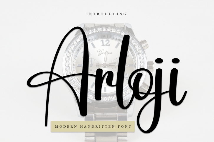 Arloji Font Download