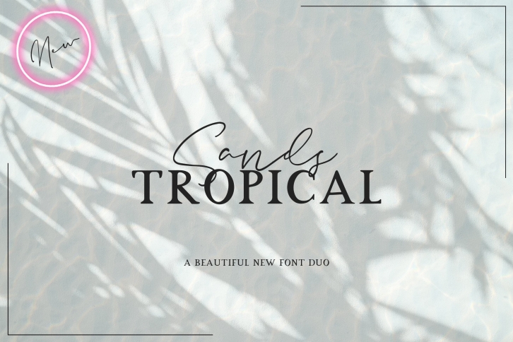 Sands Tropical Duo Font Download