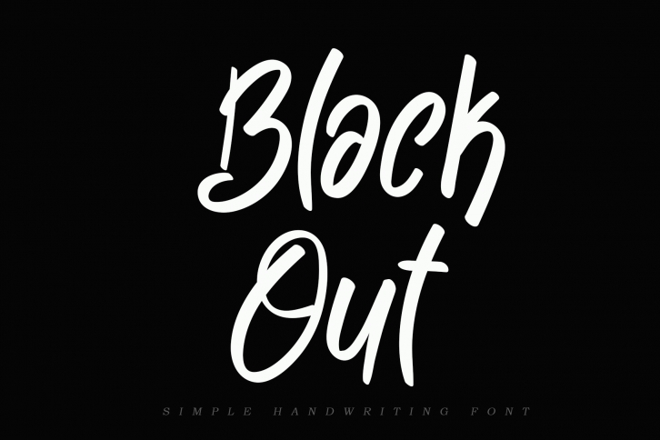 Black out Font Download