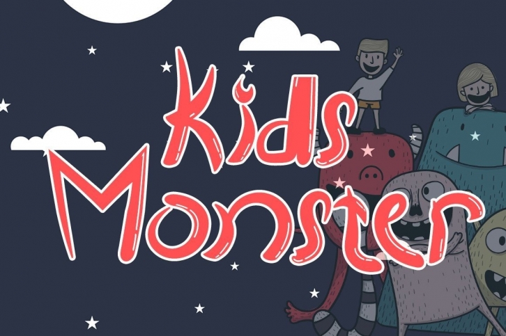 Kids Monster Font Download