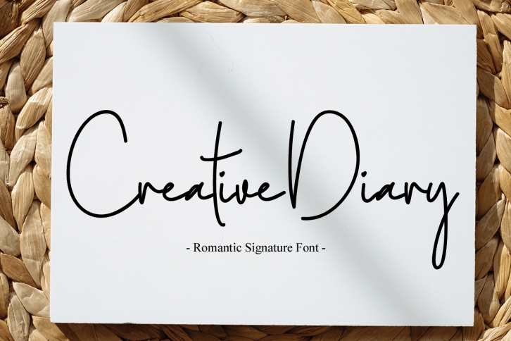 Creative Diary Font Download