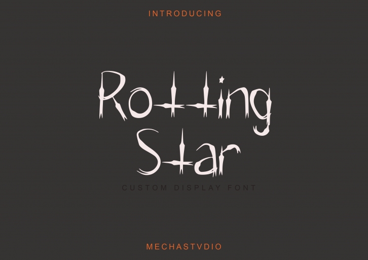 Rotting Star Font Download