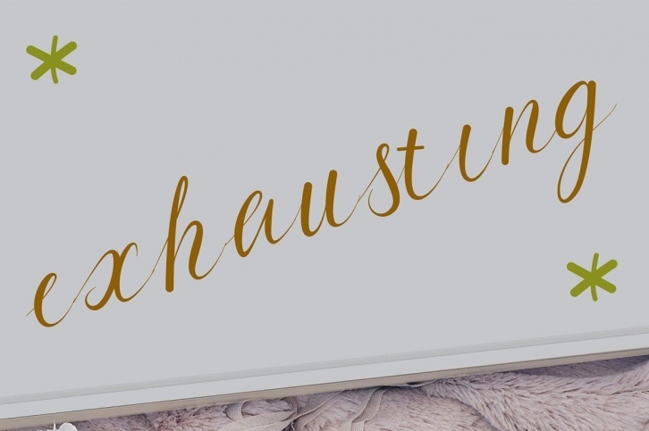 Exhausting Font Download
