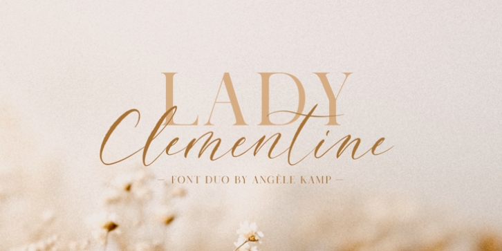 Lady Clementine Font Download