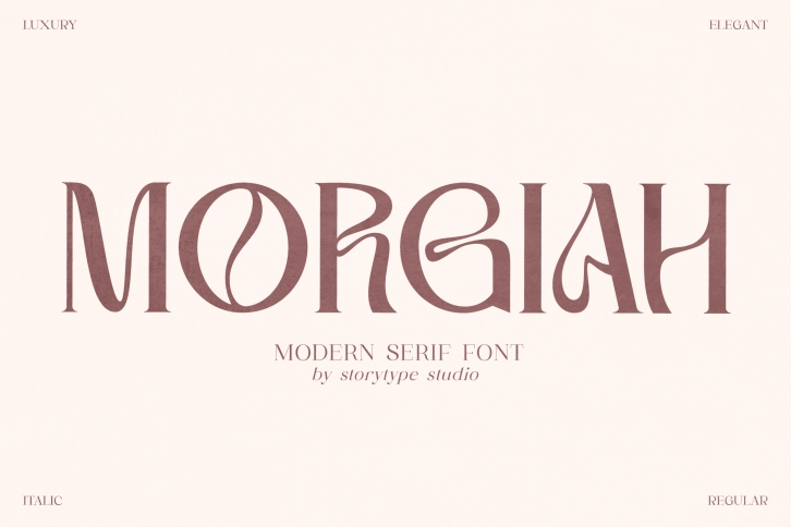 MORGIAH Font Download