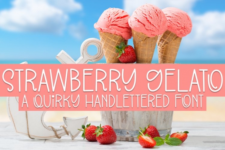Strawberry Gelato Font Download