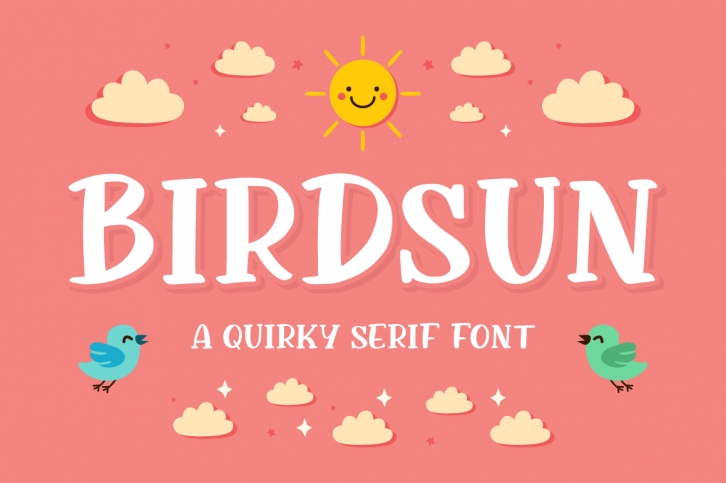 Birdsun Font Download