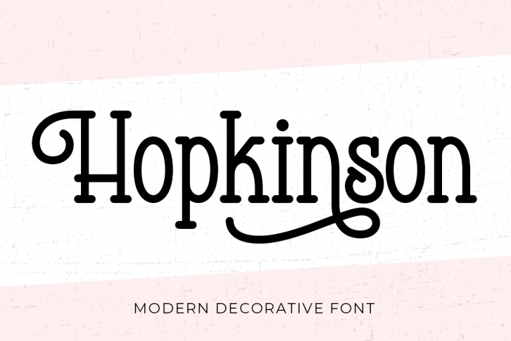 Hopkinson Font Download