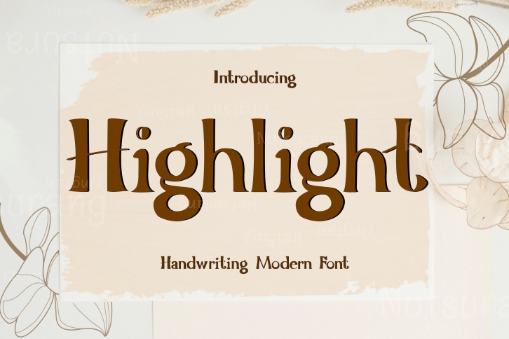 Highlight Font Download