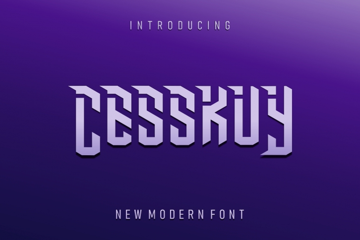 Cesskuy Font Download