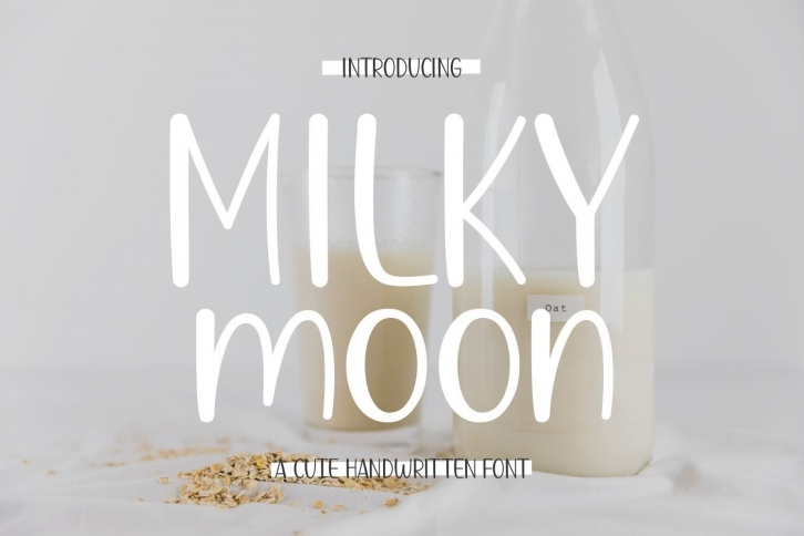 Milky Moon Font Download