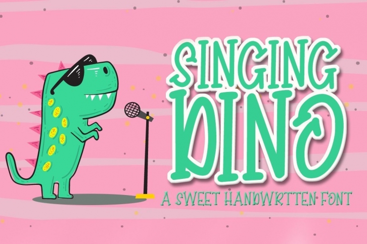 Singing Dino Font Download