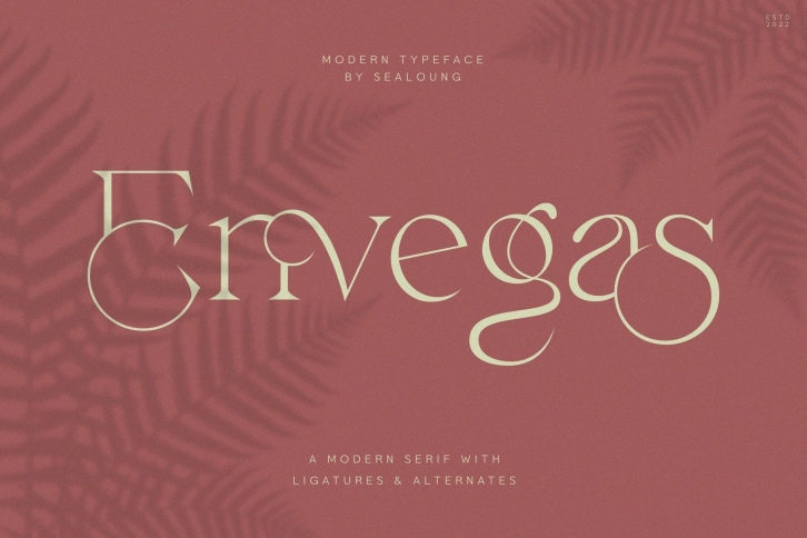 Envegas Font Download