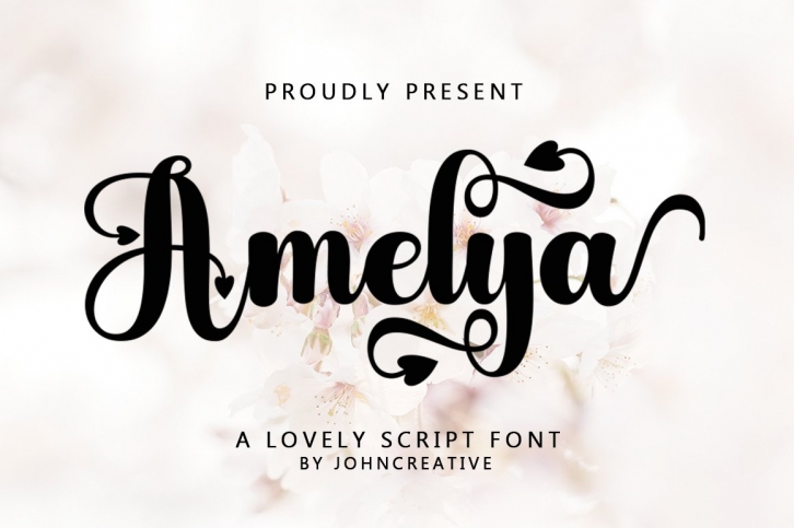 Amelya Script Font Download