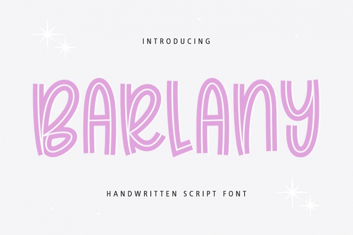 Barlany Font Download